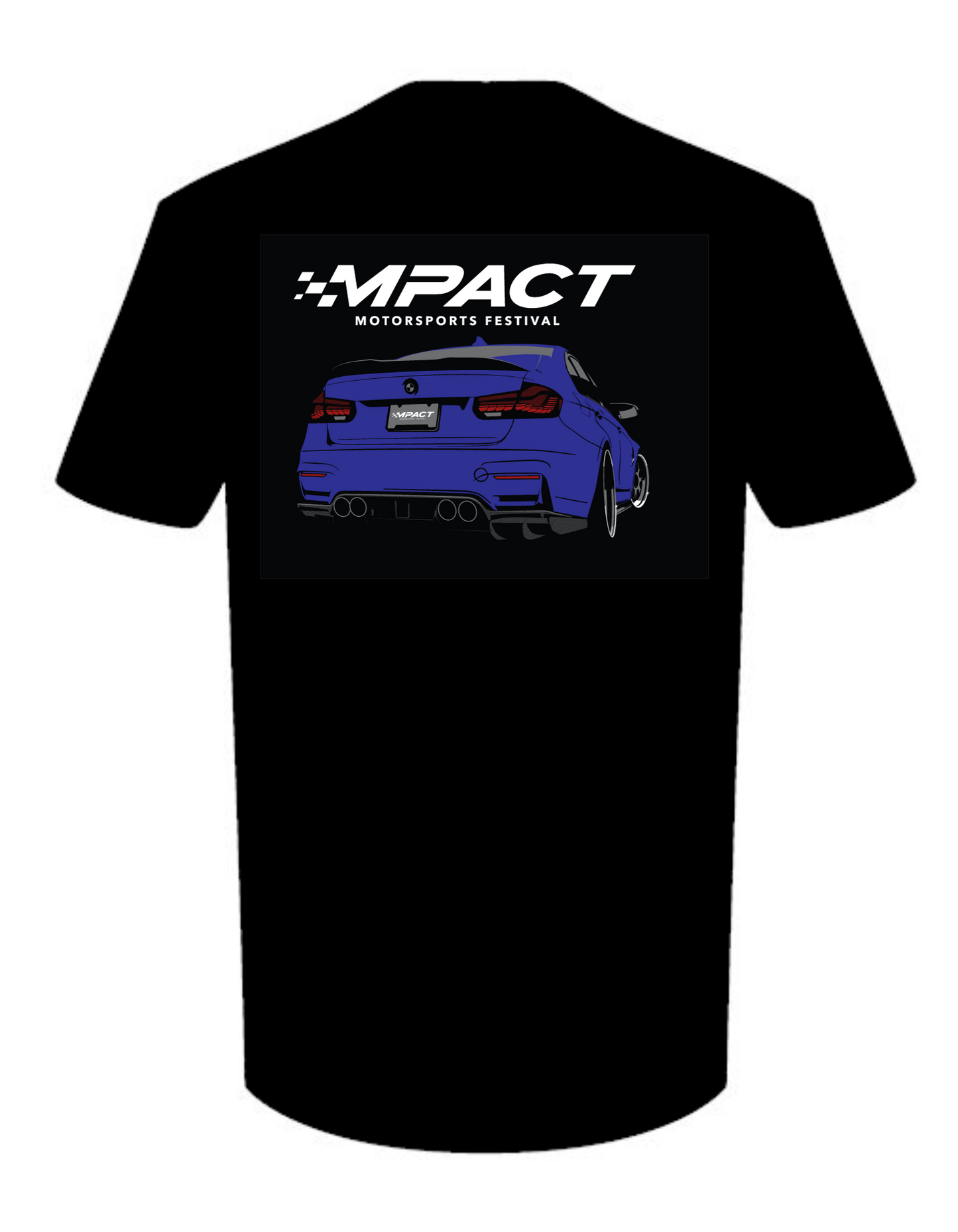 F80 M3 "Generations" 2023 Design - Short Sleeve T-Shirt - Black