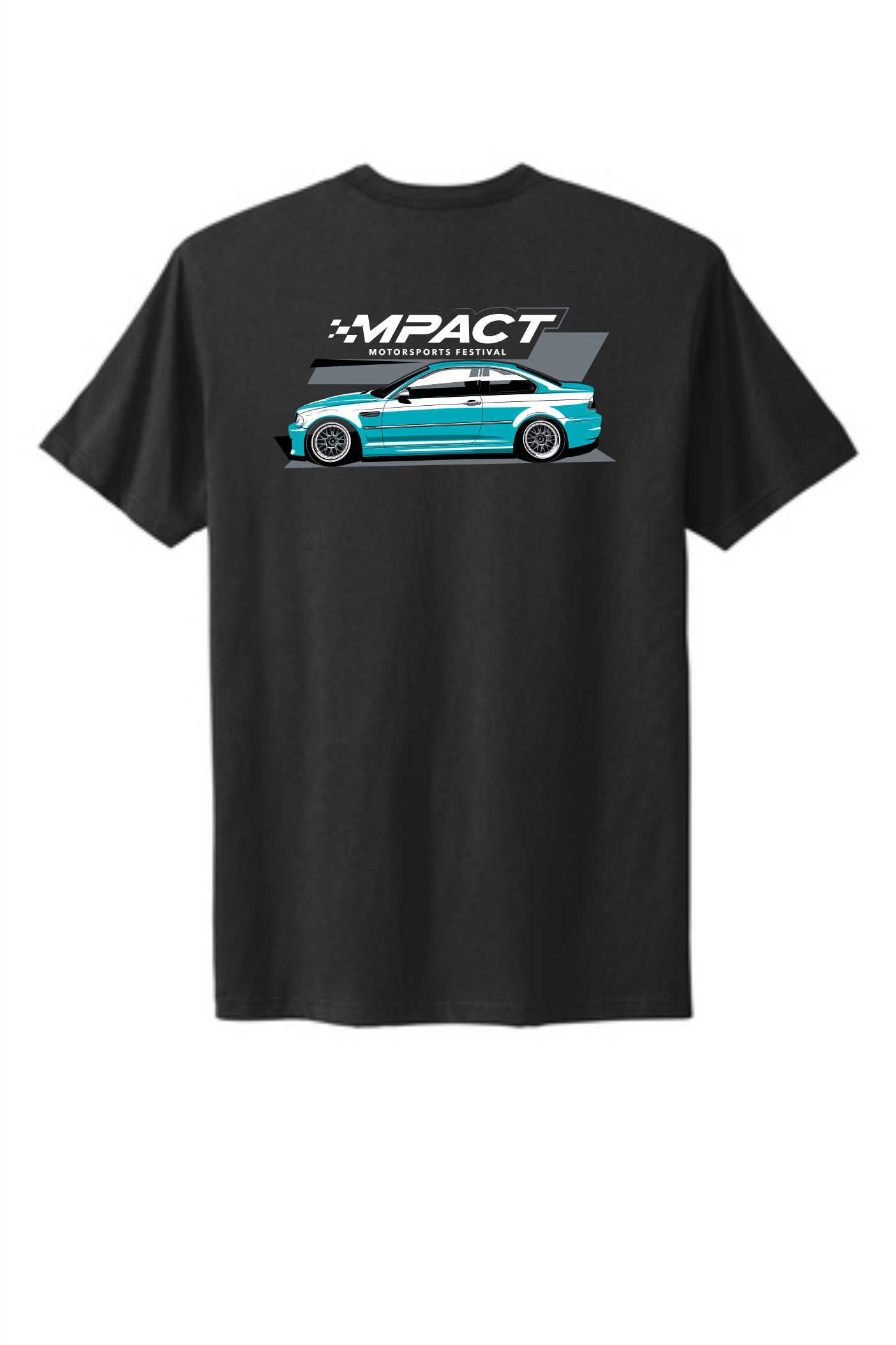 E46 M3 "Generations" - Short Sleeve T-Shirt - Black