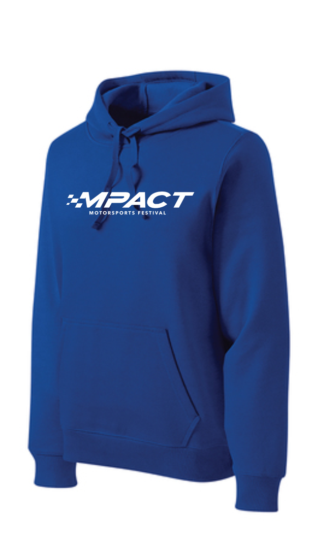 Classic Logo - Pullover Hooded Sweatshirt - Blue