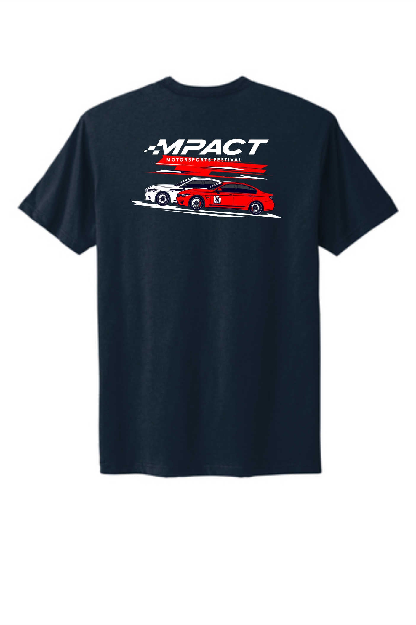 "Racing" - Short Sleeve T-Shirt - Blue